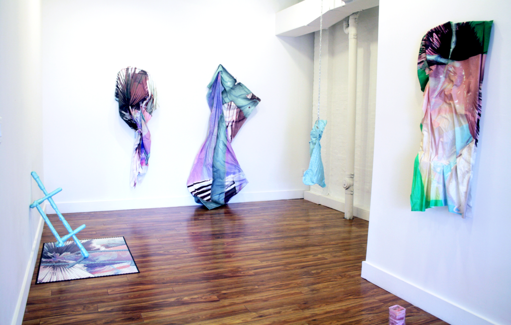 Cecilia Salama, domain/domain (2015). Exhibition view. Courtesy The Java Project, New York.