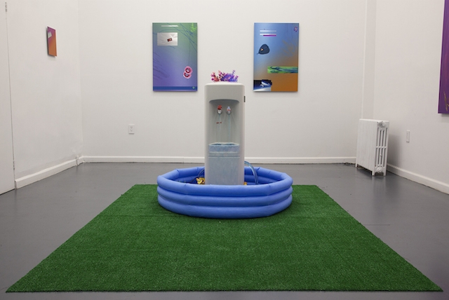 Sebastian Gladstone, The Giving Tree (2015). Exhibition view. Courtesy the artist + Ed. Varie, New York.