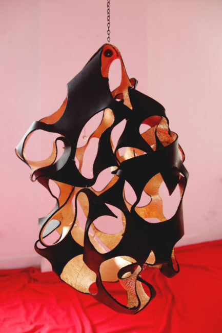 Signe Rose, F-holes (2016) installation view. Courtesy the artist and HHDM, New York.