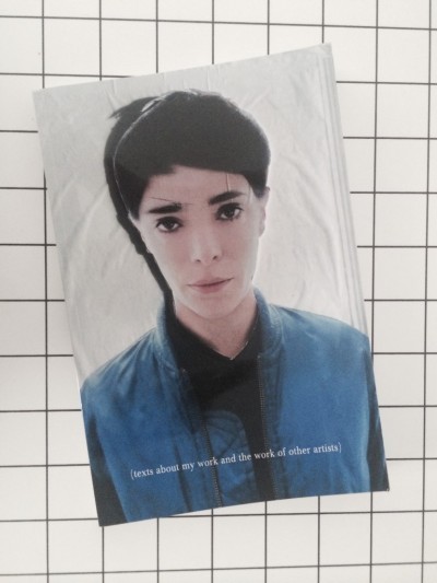 Lili Reynaud-Dewar, My Epidemic (book). Courtesy the artist. 