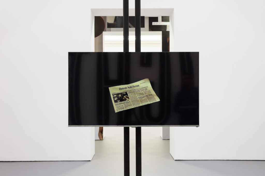 Martine Syms, Fact & Trouble (2016). Installation view. Photo by Mark Blower. Courtesy ICA, London.