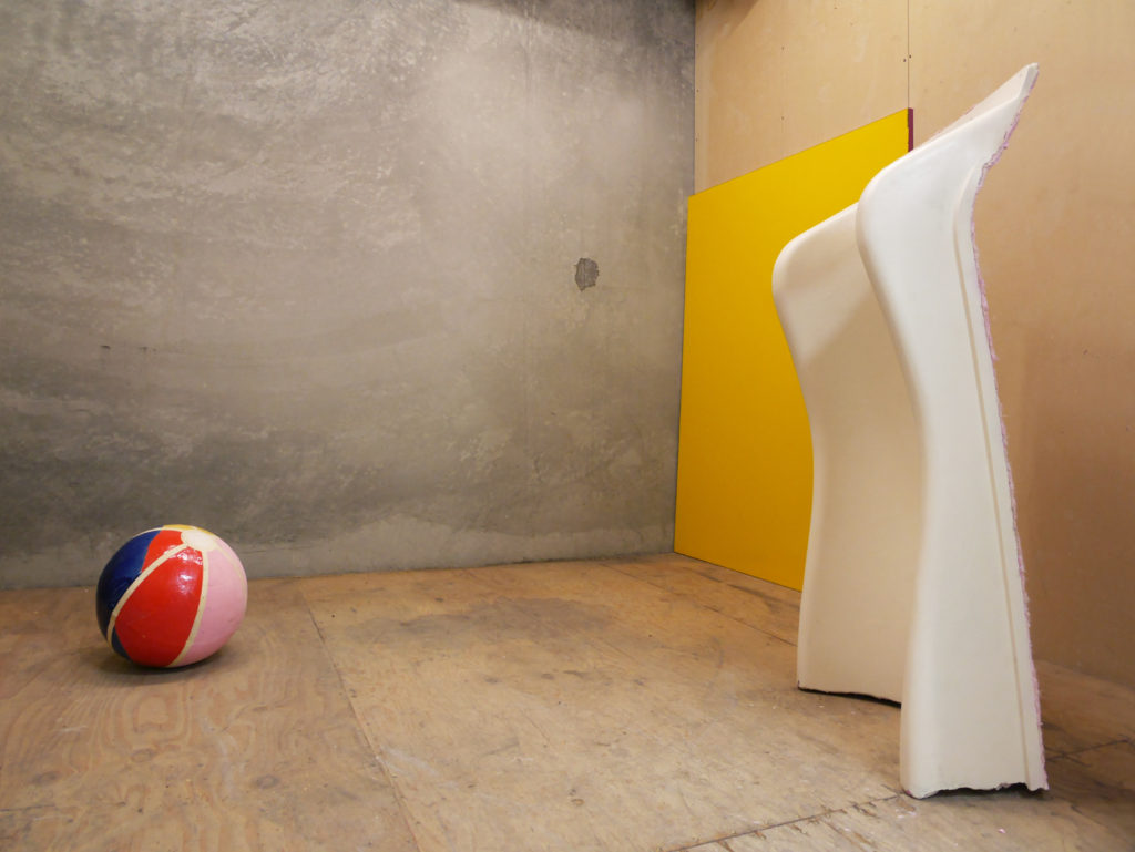 Nevine Mahmoud, Three Isolated Effects (2016). Installation view. Courtesy Lock Up International.