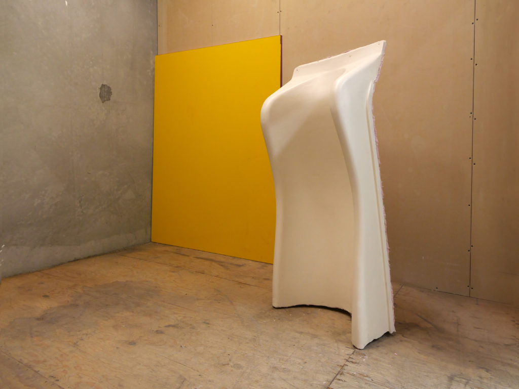 Nevine Mahmoud, Three Isolated Effects (2016). Installation view. Courtesy Lock Up International.