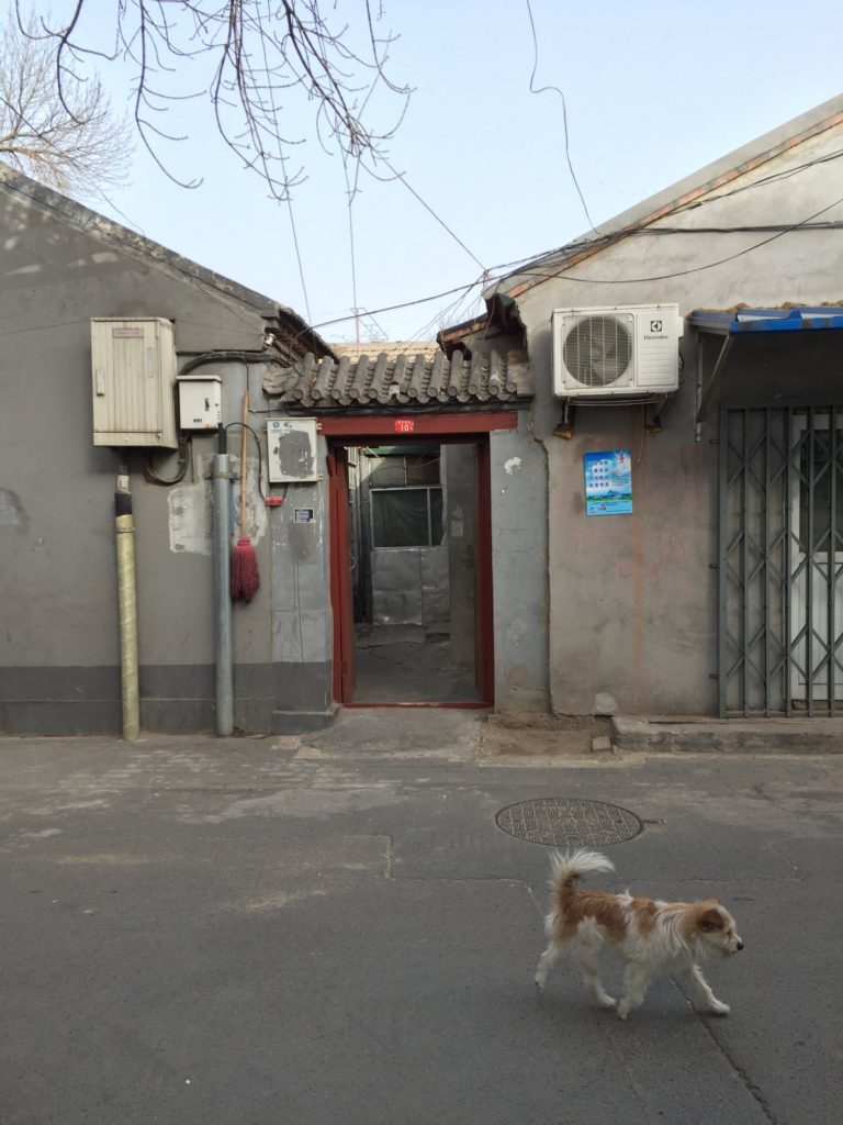 BanQiao Hutong 10甲/ I: project space, Siheyuan entry. Courtesy Jenifer Nails, Frankfurt, + I:Project Space, Beijing.