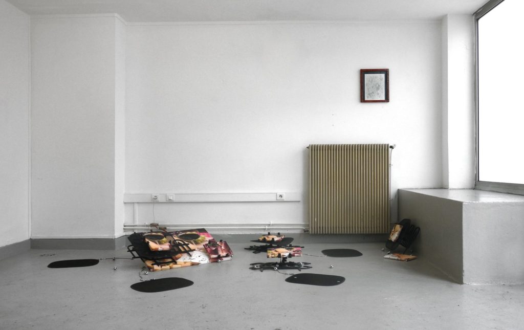 Il Futuro Era Bellissimo Per Noi (2016). Exhibition view. Photo by Quentin Dubret. Courtesy 63rd-77th STEPS, Bari.