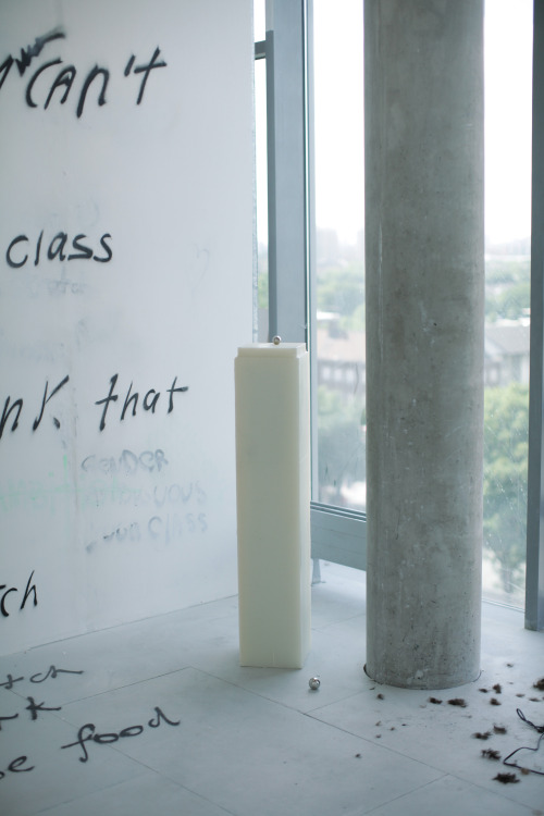 Maria Gorodeckaya, 'No title' (2015). Installation view. Courtesy the artist. 