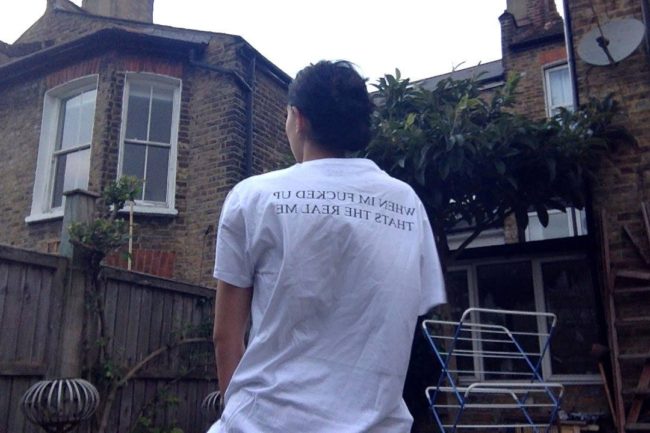 Aurelia Guo, t-shirt for Interstate Projects 5 Year Anniversary Benefit (2016). Courtesy the artist