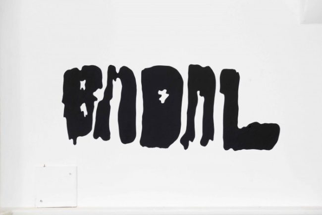 Bernhard Hegglin, BMOML (2015). Installation view. Courtesy the artist and Carlos:Ishikawa, London