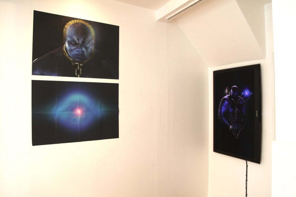 Daniel Swan, 'He Will Think I am There & Then I Am Not There (II + III)' (2016). Installation view. Courtesy the artist + The Residence Gallery, London.