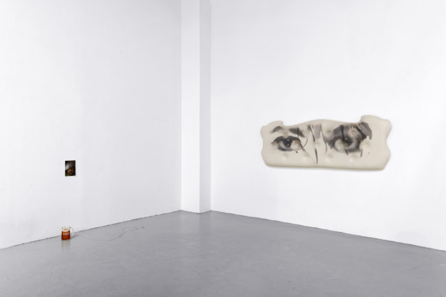 Jack Lavender + Issac Lythgoe, Never Land Alone (2016). Exhibition view. Courtesty the artists and Galerie Hussenot, Paris