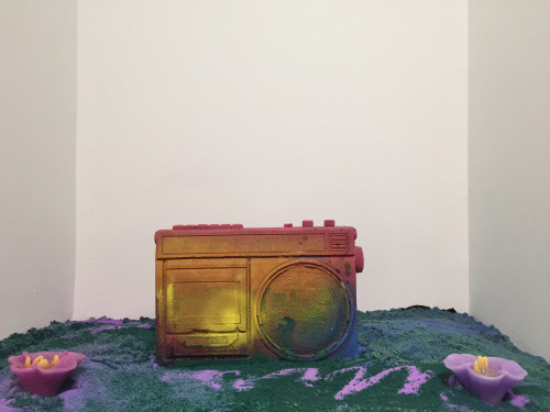 Martha Mysko, 'Dead Air, Pink Noise' (2016). Installation view. Courtesy the artist