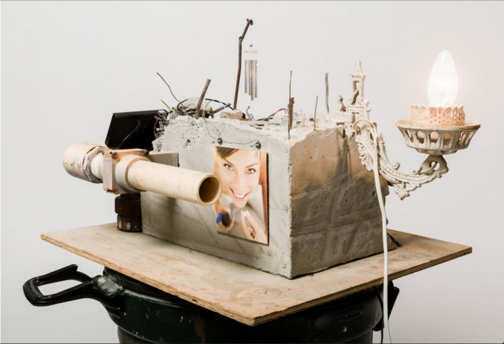 Mathis Altmann, 'Kloake of Envy' (2015). Detail. Courtesy Freedman Fitzpatrick, Los Angeles.