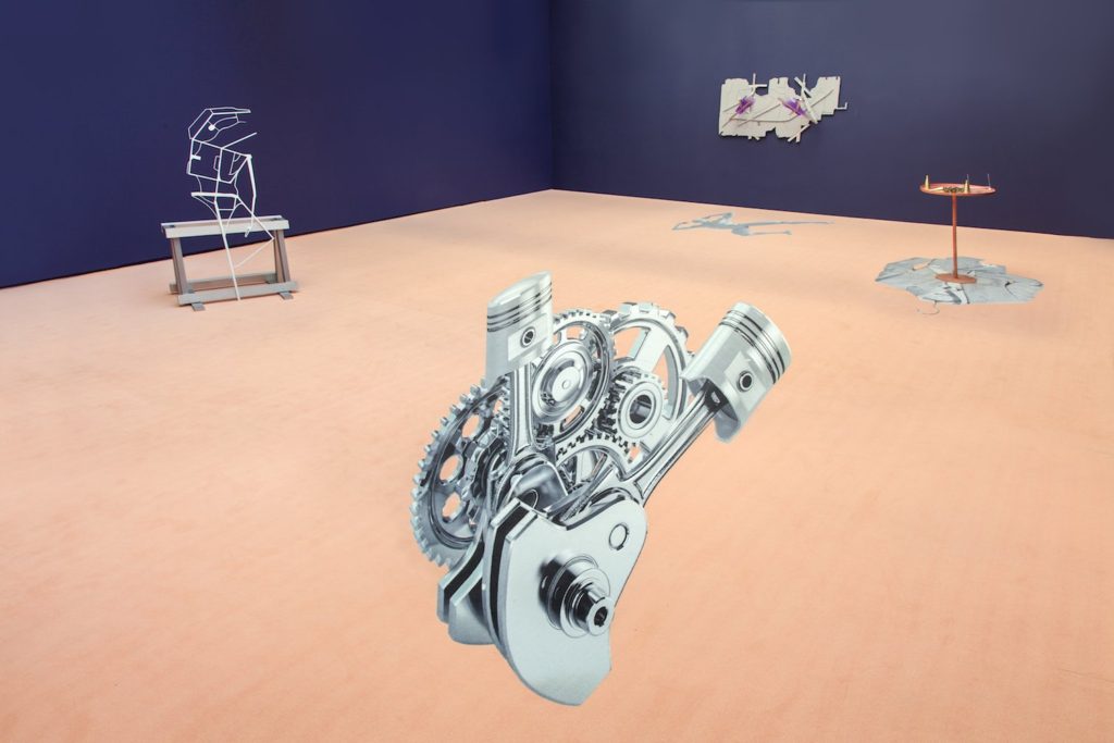 George Henry Longly, The smile of a snake. Exhibition view. © Sylvie Chan-Liat. Courtesy the artist + Valentin, Paris.