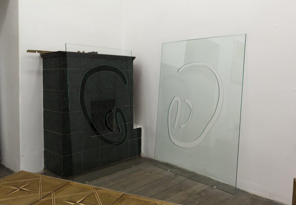 Marija Olšauskaitė, 'Little Ears' (2015). Install view. Courtesy the artist + Four to Seven, Riga.