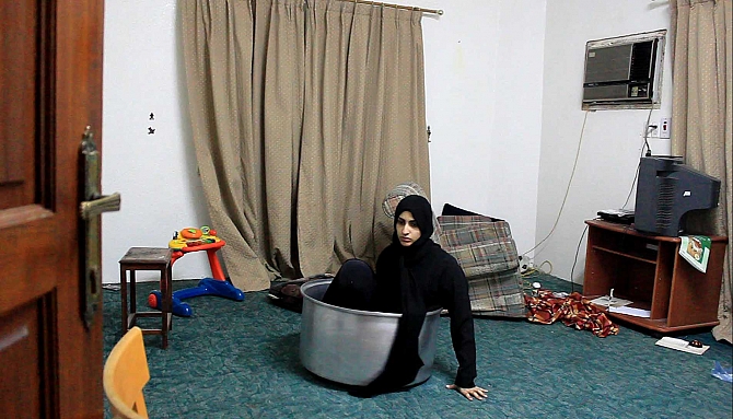Sarah Abu Abdallah, 'The Salad Zone' (2013). Video still. Courtesy the artist.