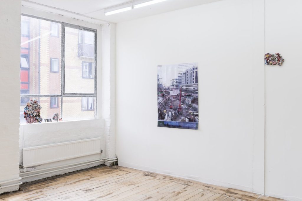 Deanna Havas, Due Dilligence (2016). Exhibition view. Courtesy LD50, London.
