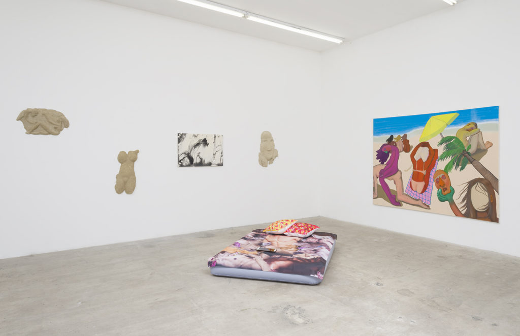 WACKing the Piñata (2016). Exhibition view. Courtesy ltd Los Angeles.