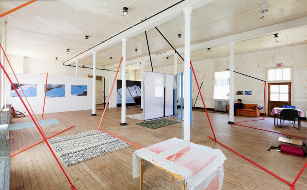 Cybele Lyle, 'Adventures In Solitude - 6' (2016). Installation view. Photo by Andria Lo. Courtesy the artist..