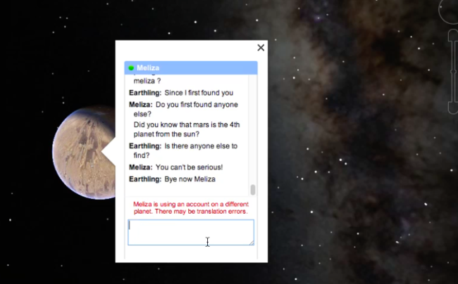 Carl Gent, 'Questions for Meliza' (2015). Screenshot. Courtesy of the artist.