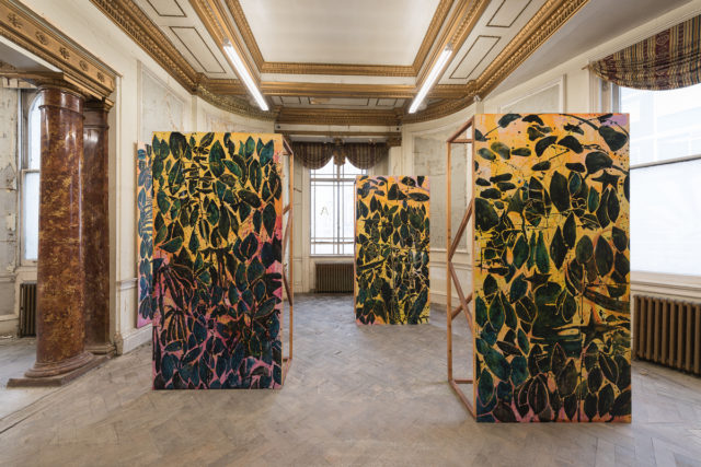Nicholas Johnson, 'The Bush Said Nothing' (2016). Installation view. Courtesy the artist + Averard Hotel.