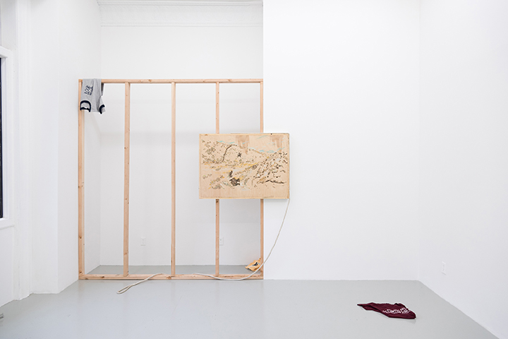 Rebecca Peel, Four Corners Properties. Installation view. Courtesy Kimberly-Klark, New York.