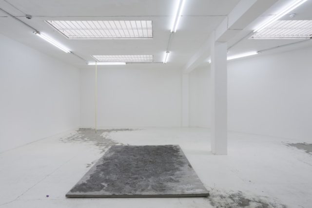 Maria Gorodeckaya, 'Concrete Slab', (2016). Installation view. Courtesy the artist + Almanac, London.