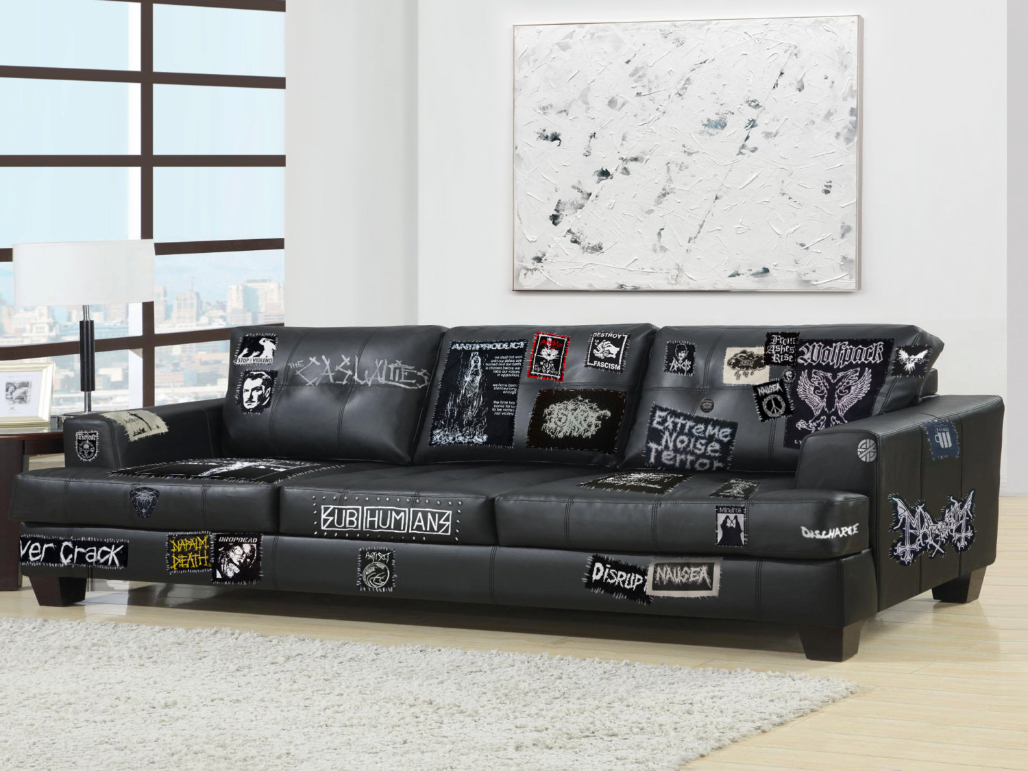 Brad Troemel + Joshua Citarella, 'Crust COUCH, $5000' (2016). Courtesy the artist.