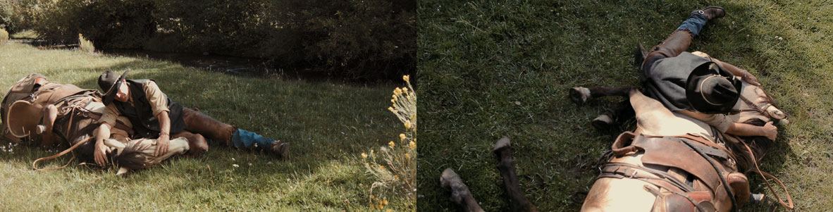 Leah Capaldi, Lay Down, 2016. film still. Image courtesy of Matt’s Gallery and the artist.