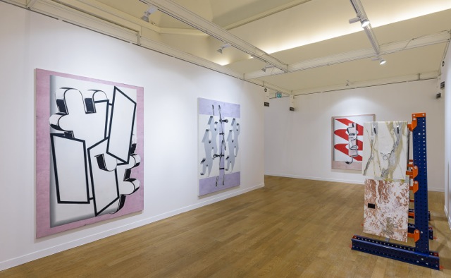 Anne Neukamp and George Henry Longly @ FIAC (2016). Installation view. Courtesy the artists + Valentin