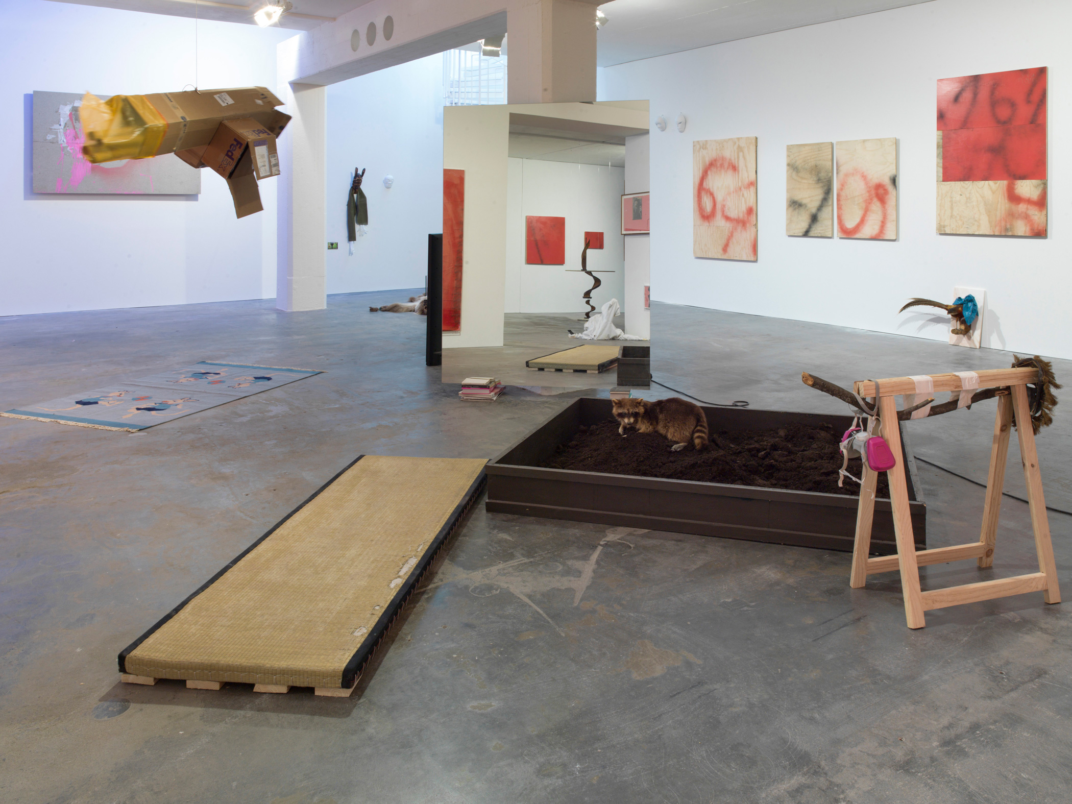 Yves Scherer, Single (2016). Exhibition view. Courtesy Galerie Guido W. Baudach, Berlin.