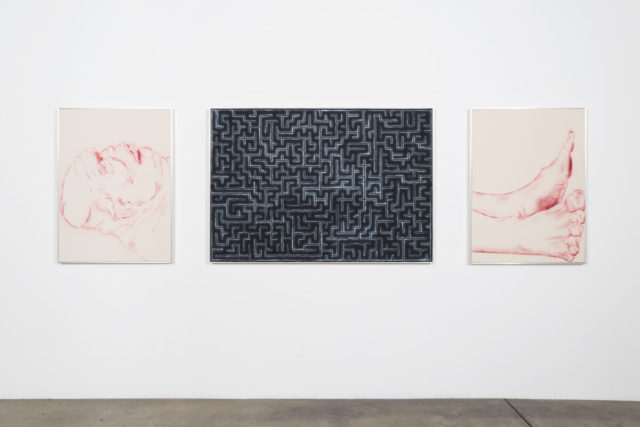 Zoe Barcza, 'Dr Awkward' (2016). Installation view. Courtesy the artist + Ghebaly Gallery, Los Angeles.